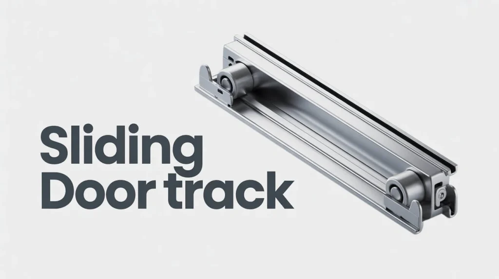 Sliding door track Sliding door track