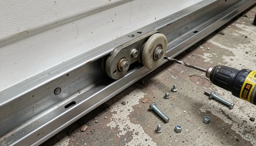 Garage Door Track Repair