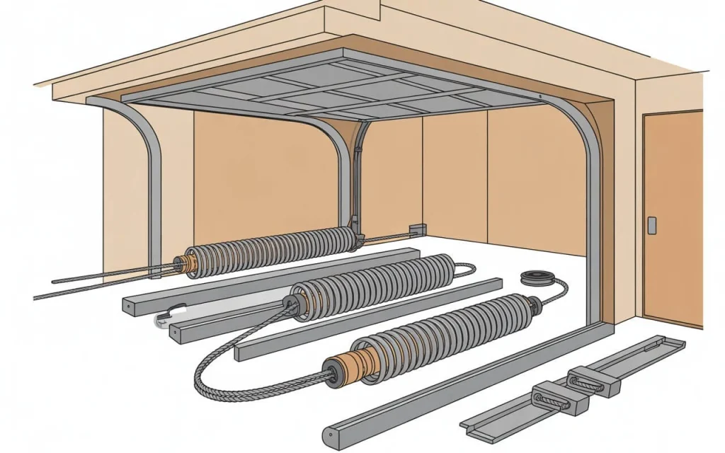 Torsion Spring Garage Door