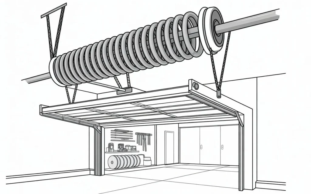 Torsion Spring Garage Door
