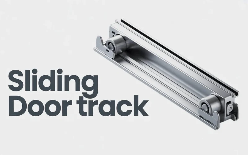 Sliding door track