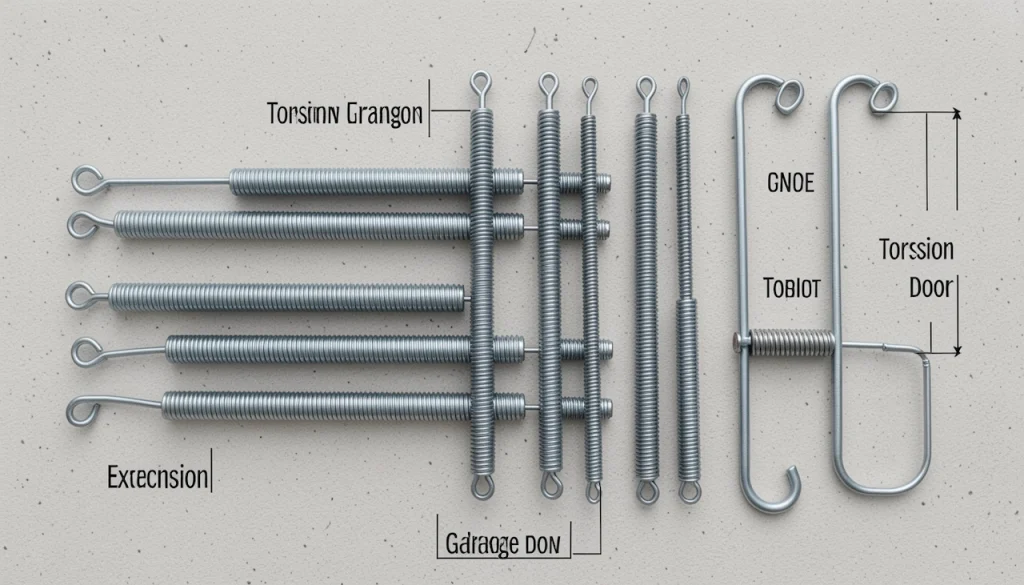 Types of Garage Door Springs Types of Garage Door Springs
