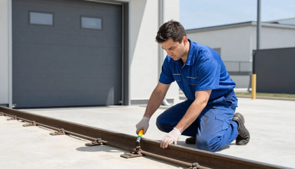 How to lubricate garage door​